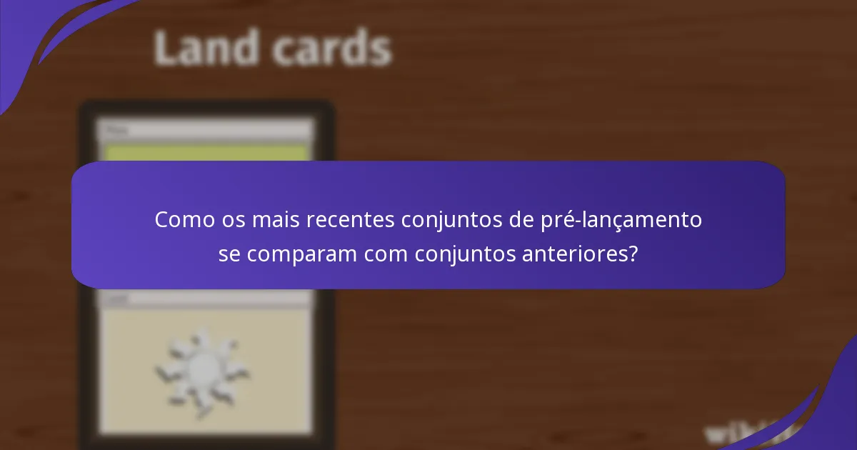 Como é que a raridade das cartas é distribuída nos conjuntos de pré-lançamento?