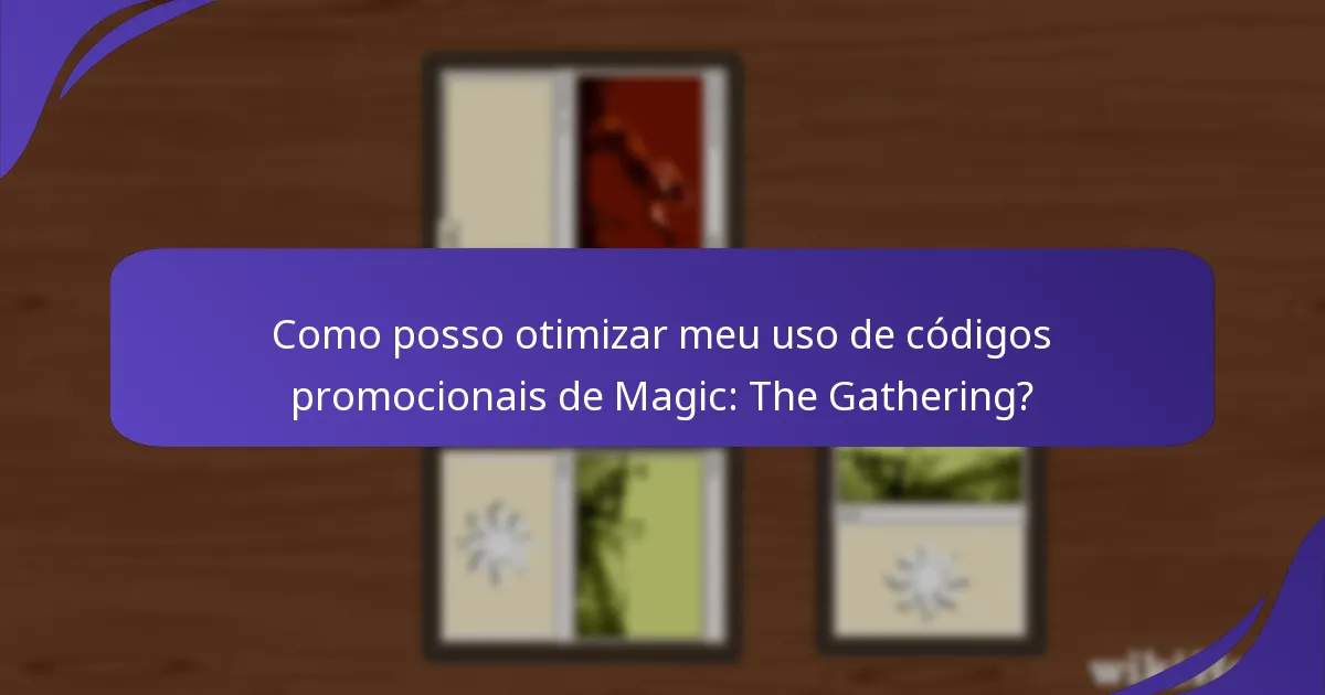 Como posso resolver problemas com códigos promocionais em Magic: The Gathering?