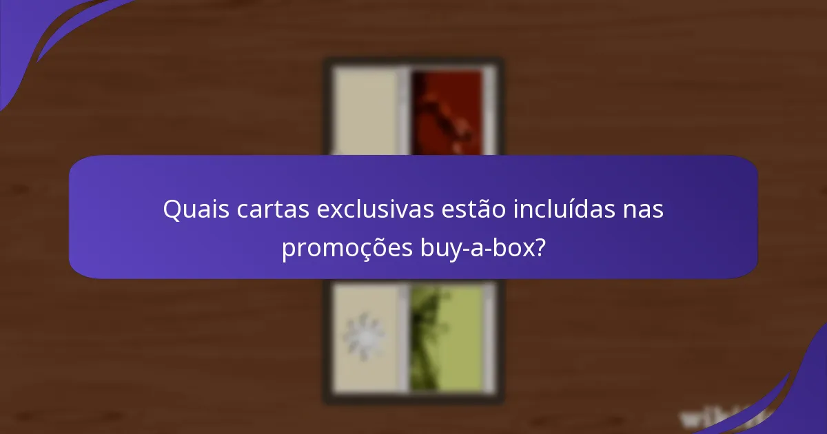 Qual é o preço das promoções buy-a-box?
