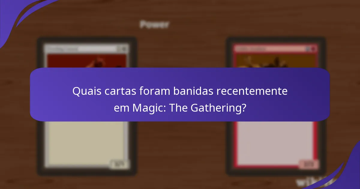 Como as atualizações recentes afetam diferentes formatos de Magic: The Gathering?